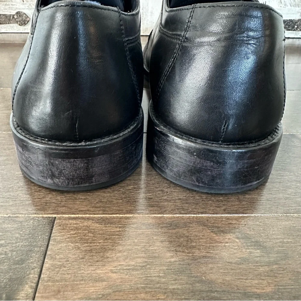 J. Murphy by Johnston & Murphy Men's Black Oxford Cap Toe Classic Size 9W